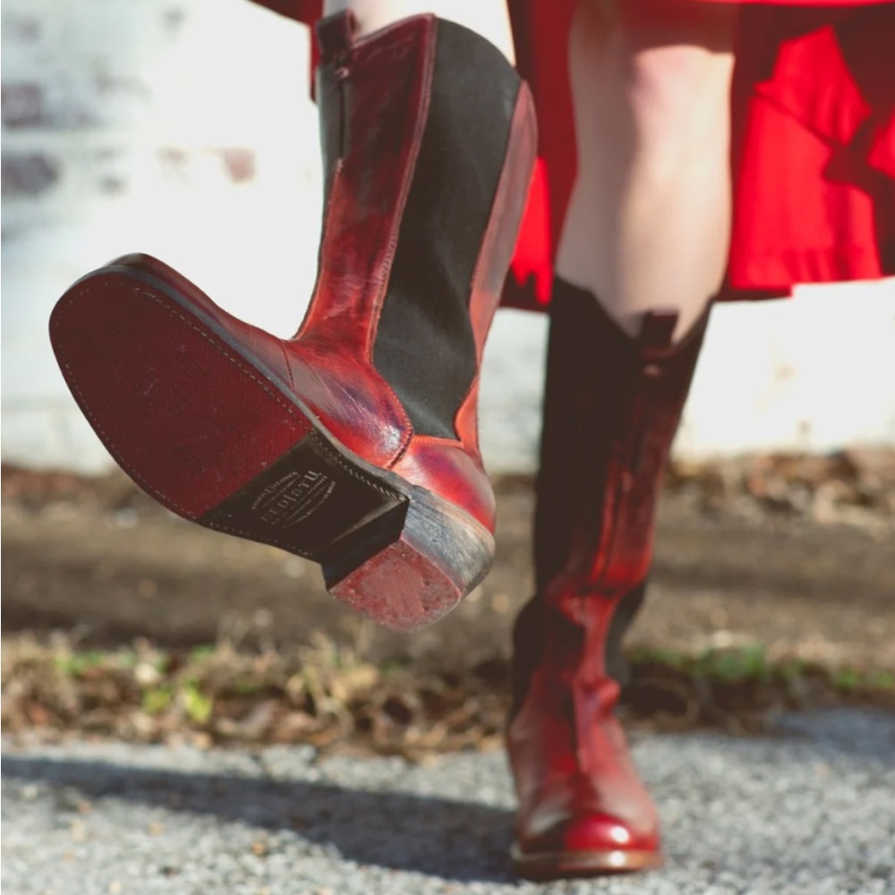 Bed Stu Clarisse Boots, Cranberry Tie Dye, 10